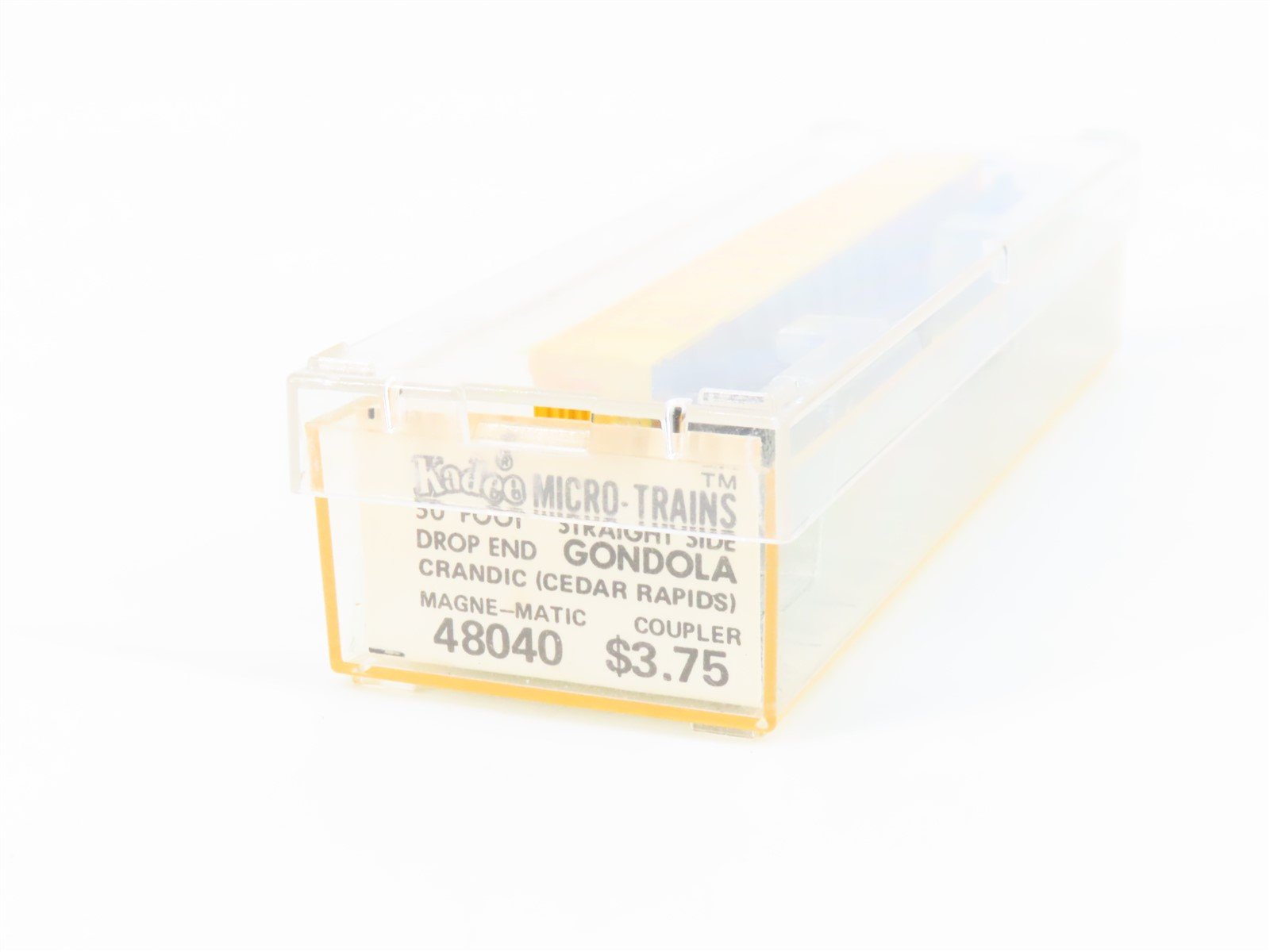 N Scale Kadee Micro-Trains MTL 48040 CIC Crandic Cedar Rapids 50' Gondola #320
