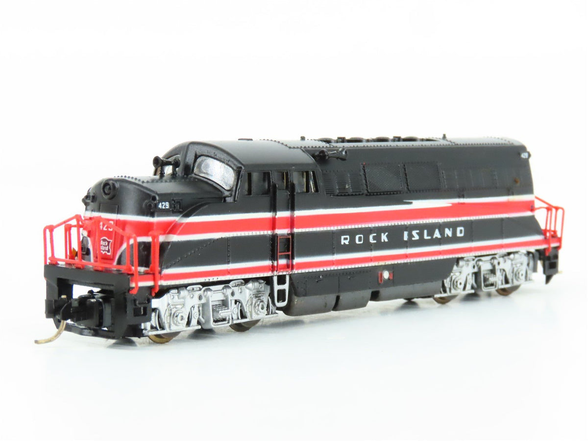 N Scale Life-Like 7912 RI Rocket Island EMD NBL2 Diesel Locomotive #429