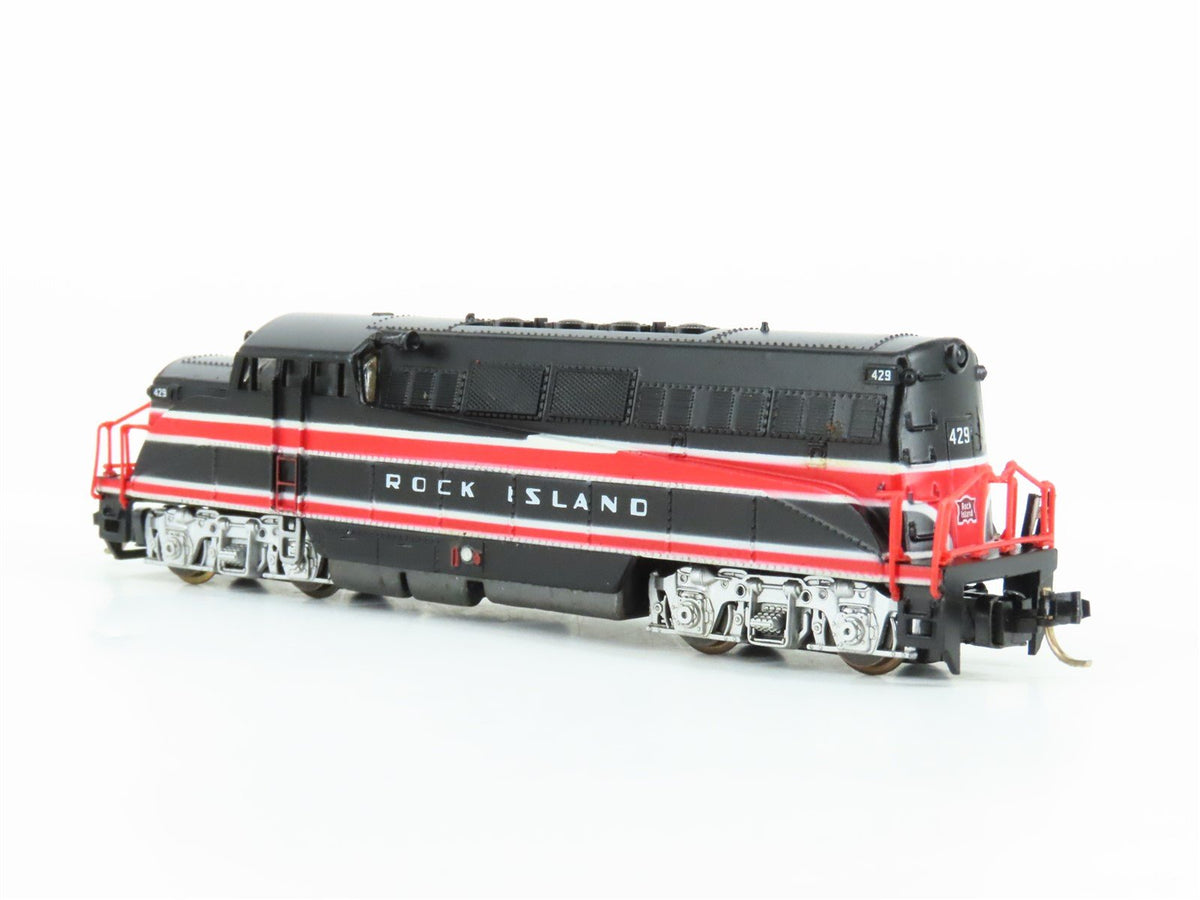 N Scale Life-Like 7912 RI Rocket Island EMD NBL2 Diesel Locomotive #429
