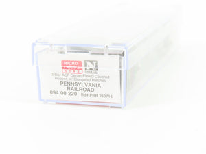 N Scale Micro-Trains MTL 09400220 PRR Pennsylvania 3 Bay Covered Hopper #260716