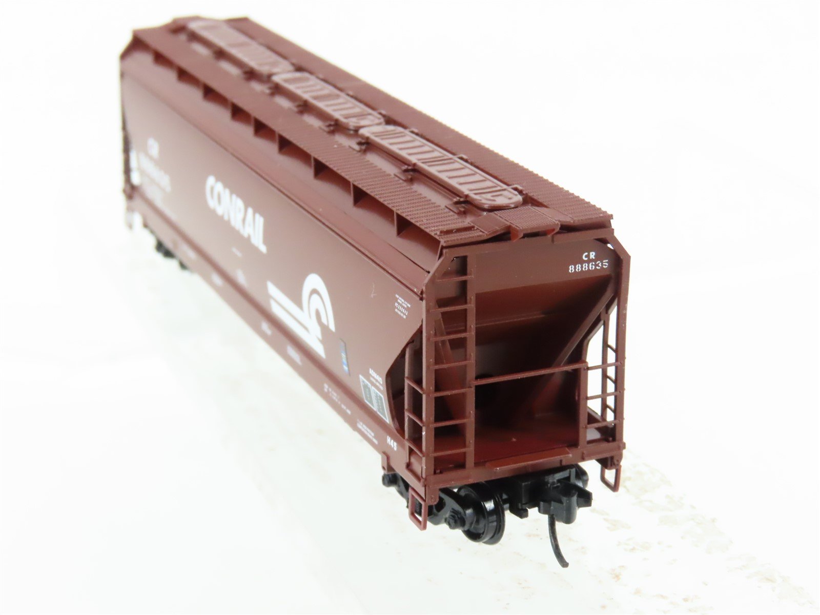 N Scale Micro-Trains MTL 09400630 CR Conrail 3-Bay Covered Hopper #888635