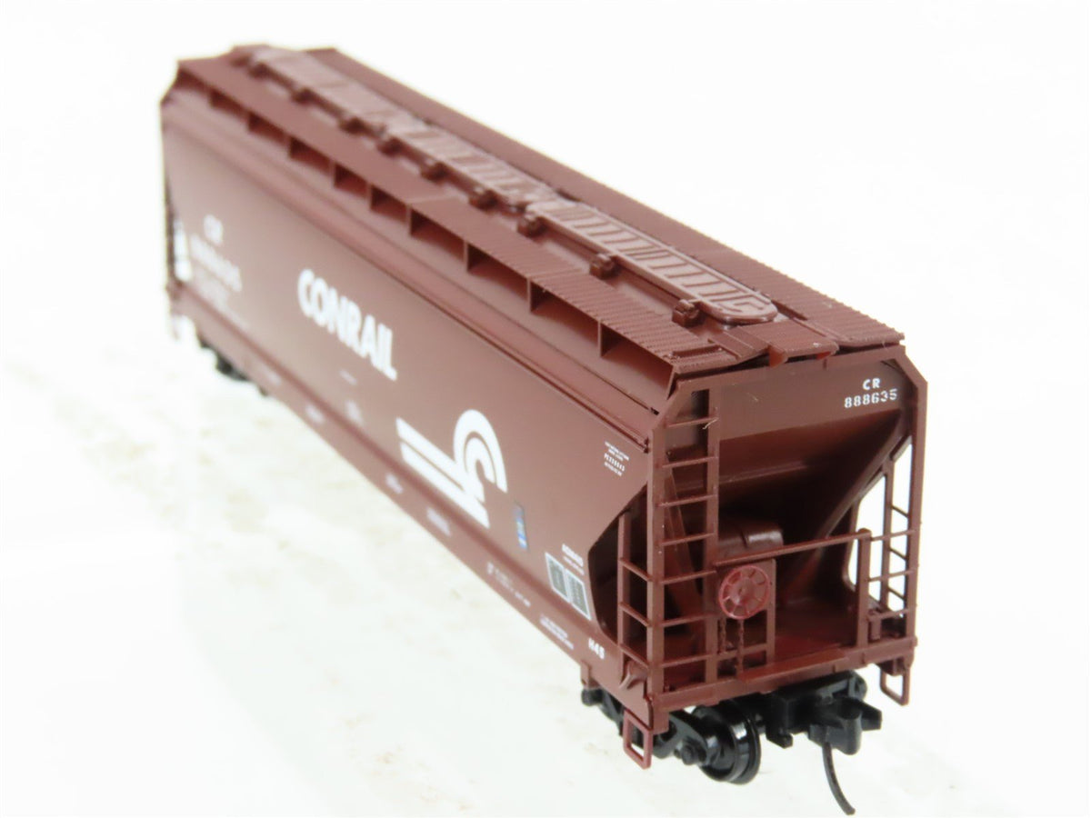N Scale Micro-Trains MTL 09400630 CR Conrail 3-Bay Covered Hopper #888635