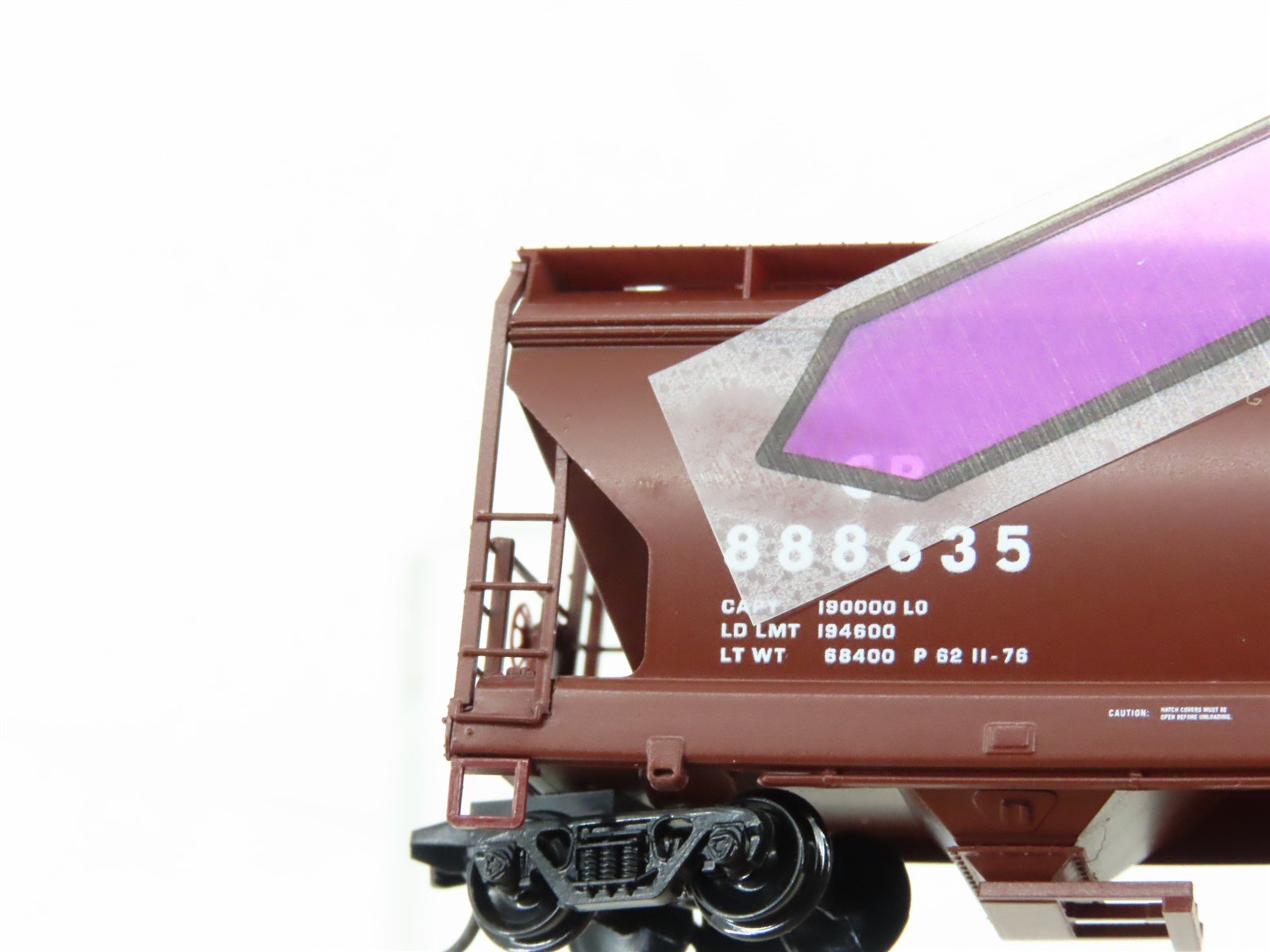 N Scale Micro-Trains MTL 09400630 CR Conrail 3-Bay Covered Hopper #888635