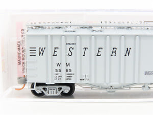 N Scale Micro-Trains MTL 09800060 WM Western Maryland 50' Airslide Hopper #5565