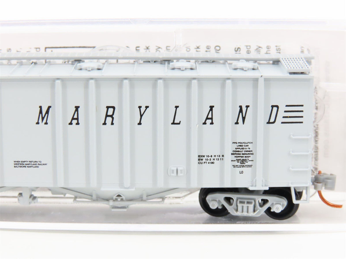 N Scale Micro-Trains MTL 09800060 WM Western Maryland 50&#39; Airslide Hopper #5565