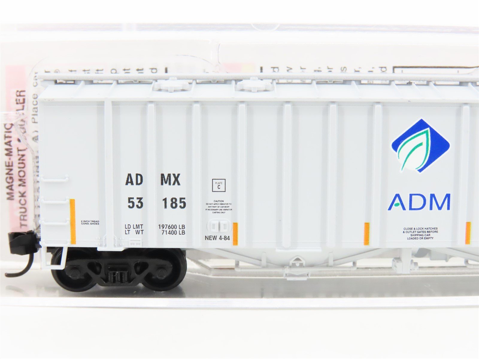 N Micro-Trains MTL 09800102 ADMX Archer Daniels Midland Airslide Hopper #53185