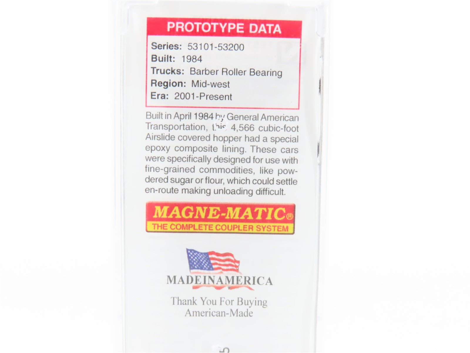 N Micro-Trains MTL 09800102 ADMX Archer Daniels Midland Airslide Hopper #53185