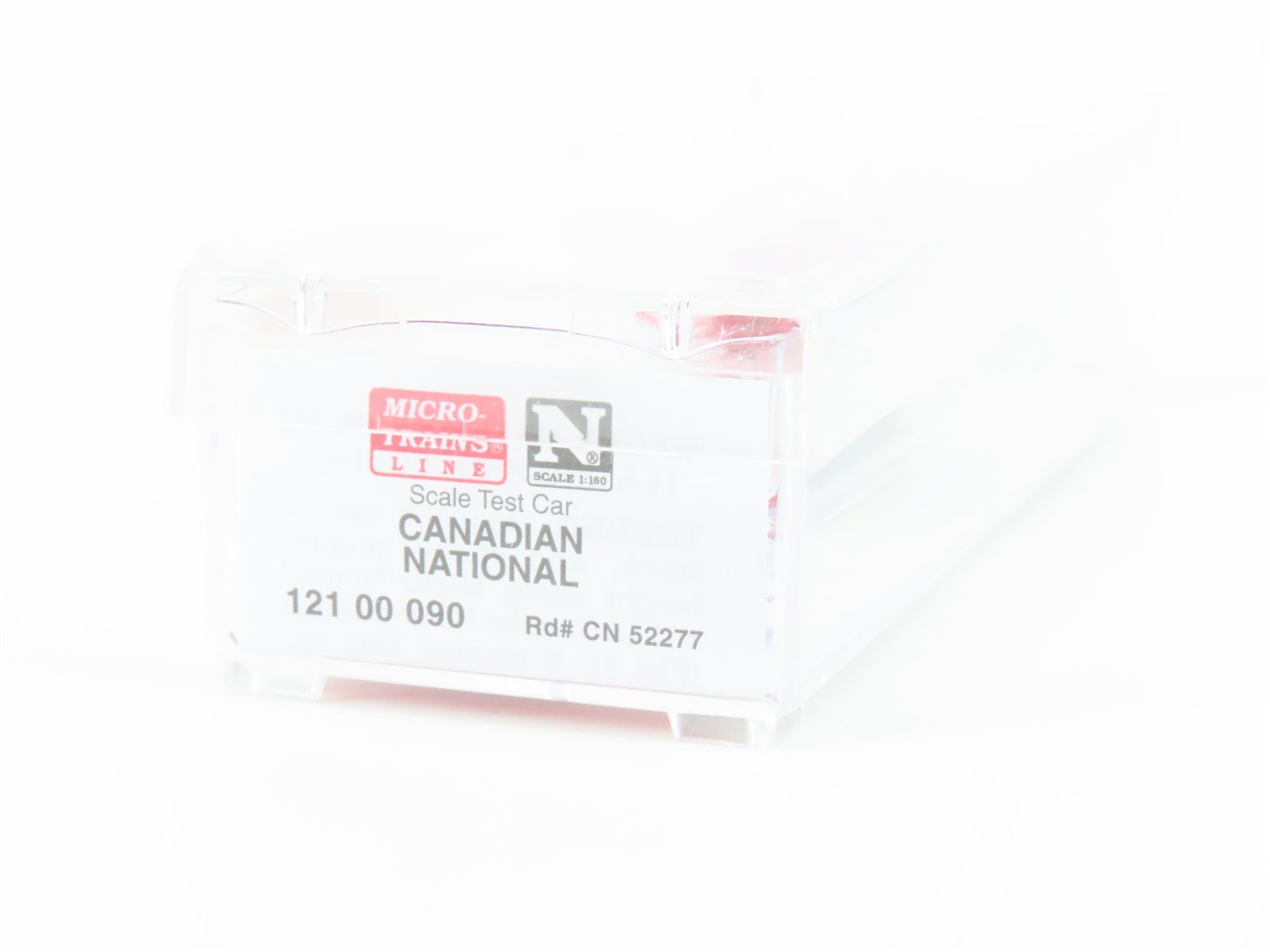 N Scale Micro-Trains MTL 12100090 CN Canadian National Scale Test Car #52277