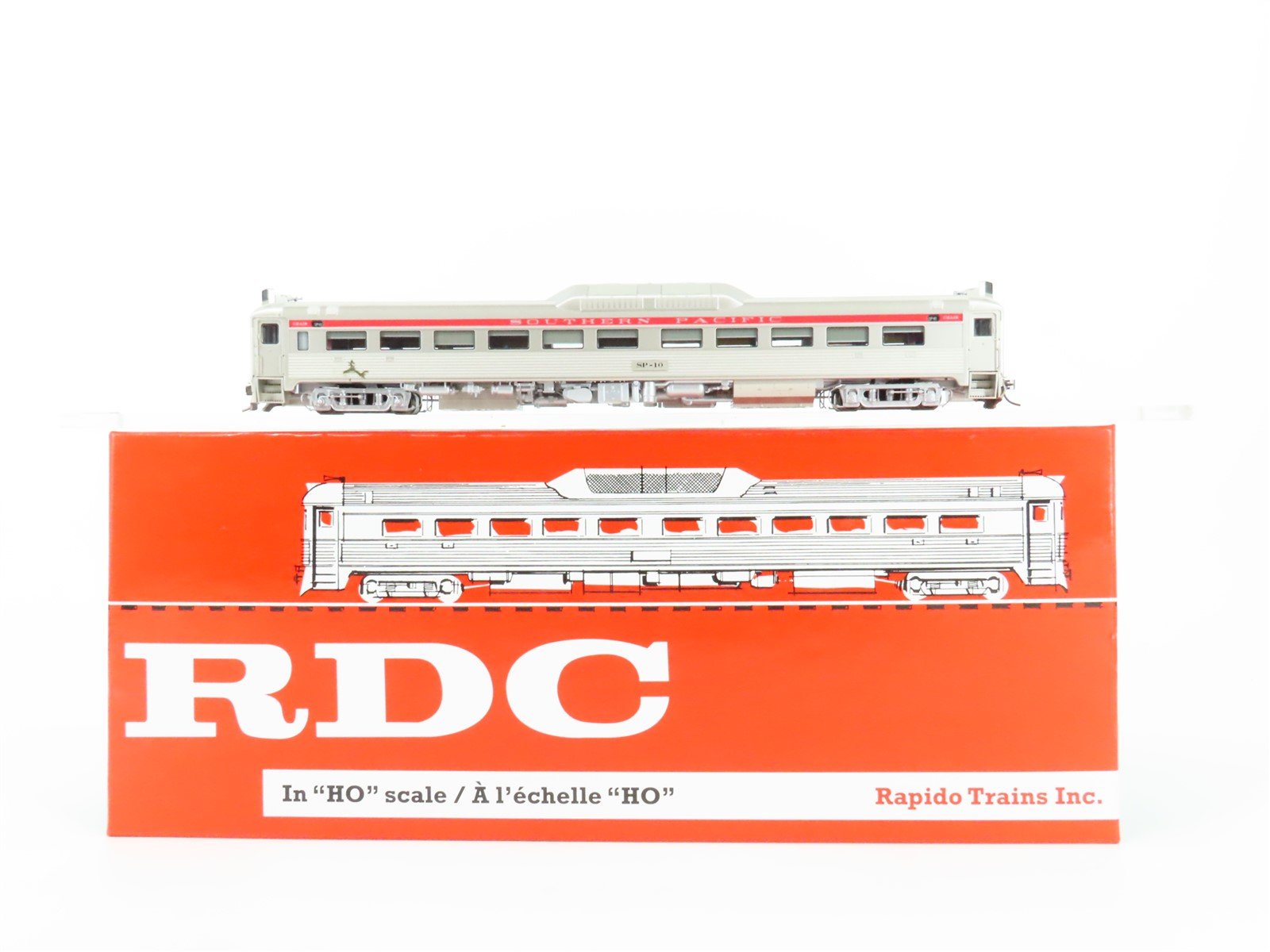 HO Scale Rapido 16594 SP Southern Pacific Budd RDC Loco #SP10 w/ DCC & Sound