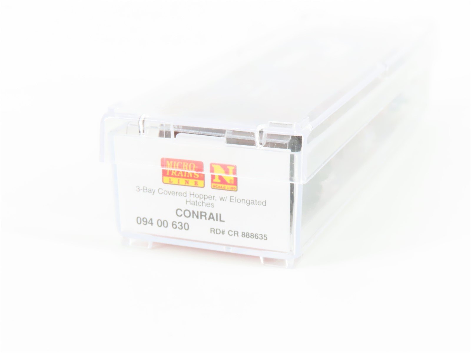 N Scale Micro-Trains MTL 09400630 CR Conrail 3-Bay Covered Hopper #888635