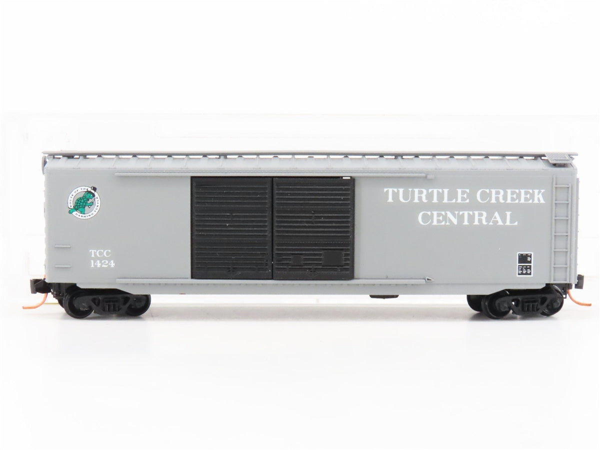 N Micro-Trains MTL TCC Route of the Dashing Turtle Box Car #1424 Custom