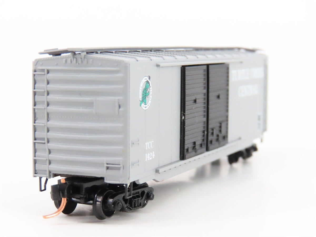 N Micro-Trains MTL TCC Route of the Dashing Turtle Box Car #1424 Custom