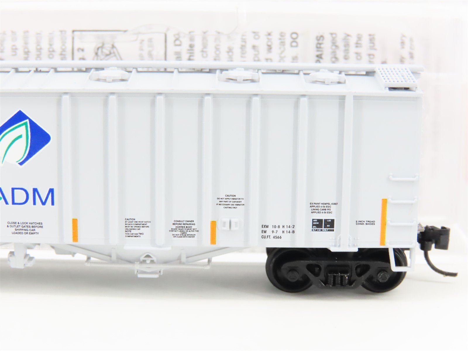 N Micro-Trains MTL 09800101 ADMX Archer Daniels Midland Airslide Hopper #53152