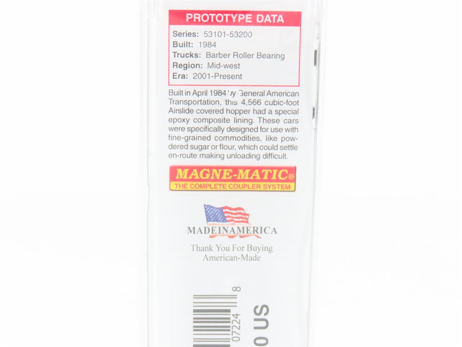 N Micro-Trains MTL 09800101 ADMX Archer Daniels Midland Airslide Hopper #53152