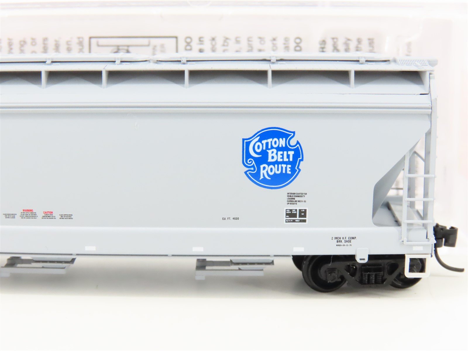 N Scale Micro-Trains MTL 09400622 SSW Cotton Belt Route 3-Bay Hopper #70094