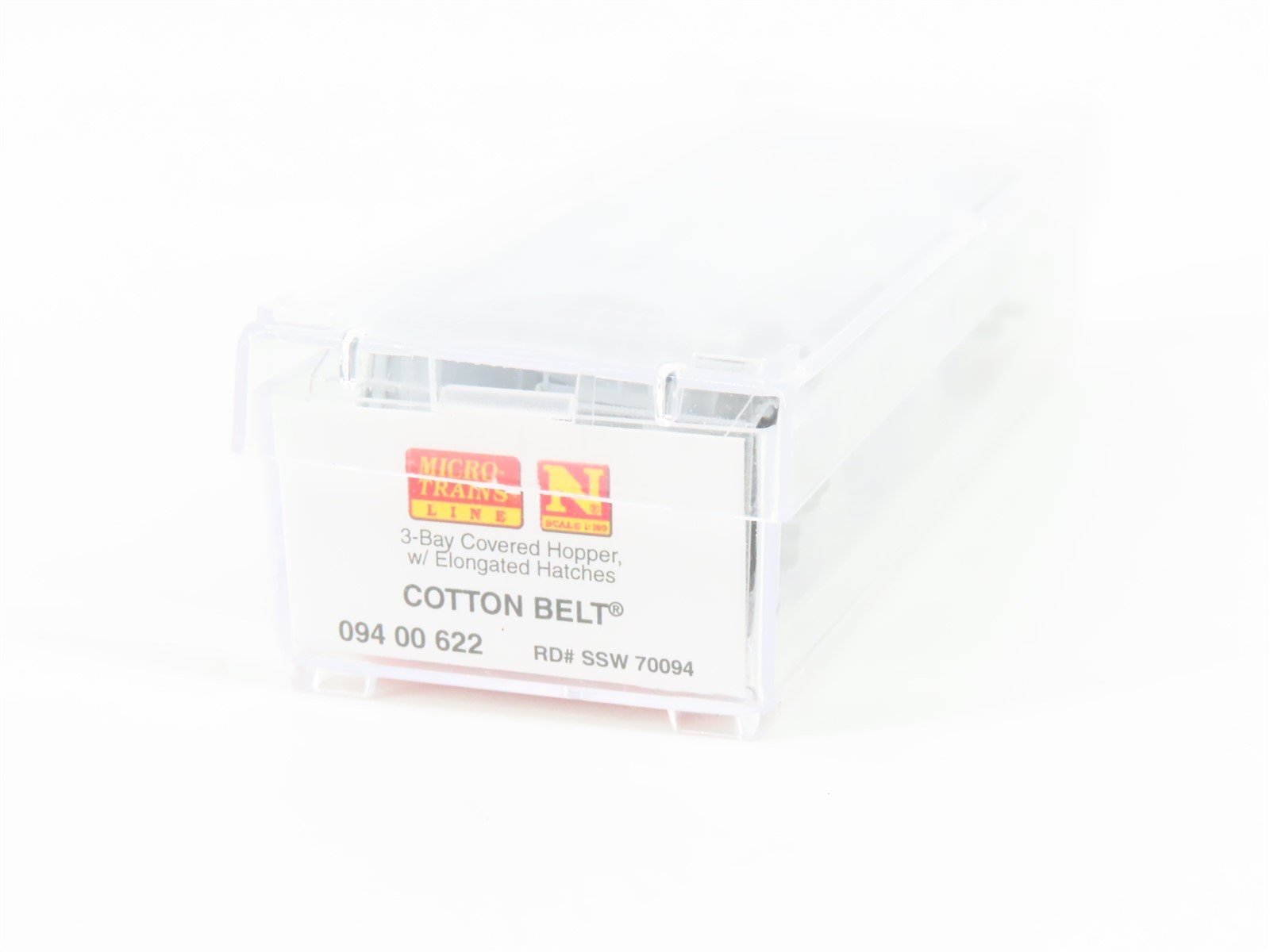 N Scale Micro-Trains MTL 09400622 SSW Cotton Belt Route 3-Bay Hopper #70094