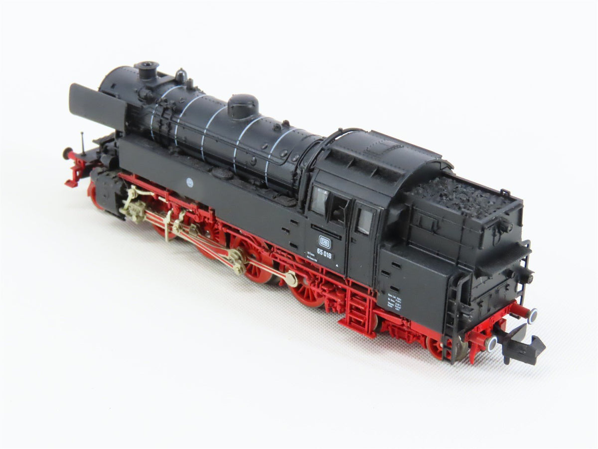 N Scale Fleischmann Piccolo 7065 DB German 2-8-4T BR65 Steam Tank #018