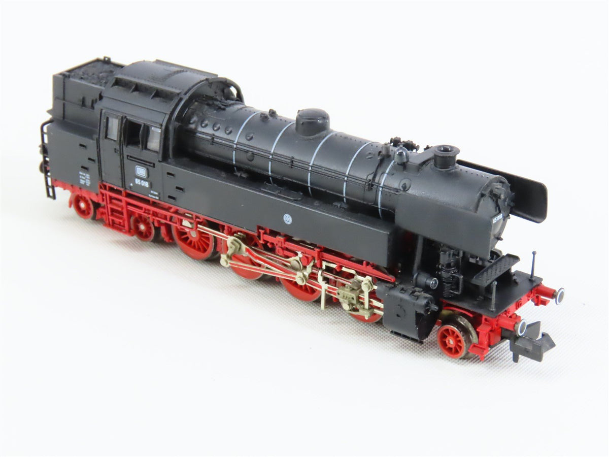 N Scale Fleischmann Piccolo 7065 DB German 2-8-4T BR65 Steam Tank #018