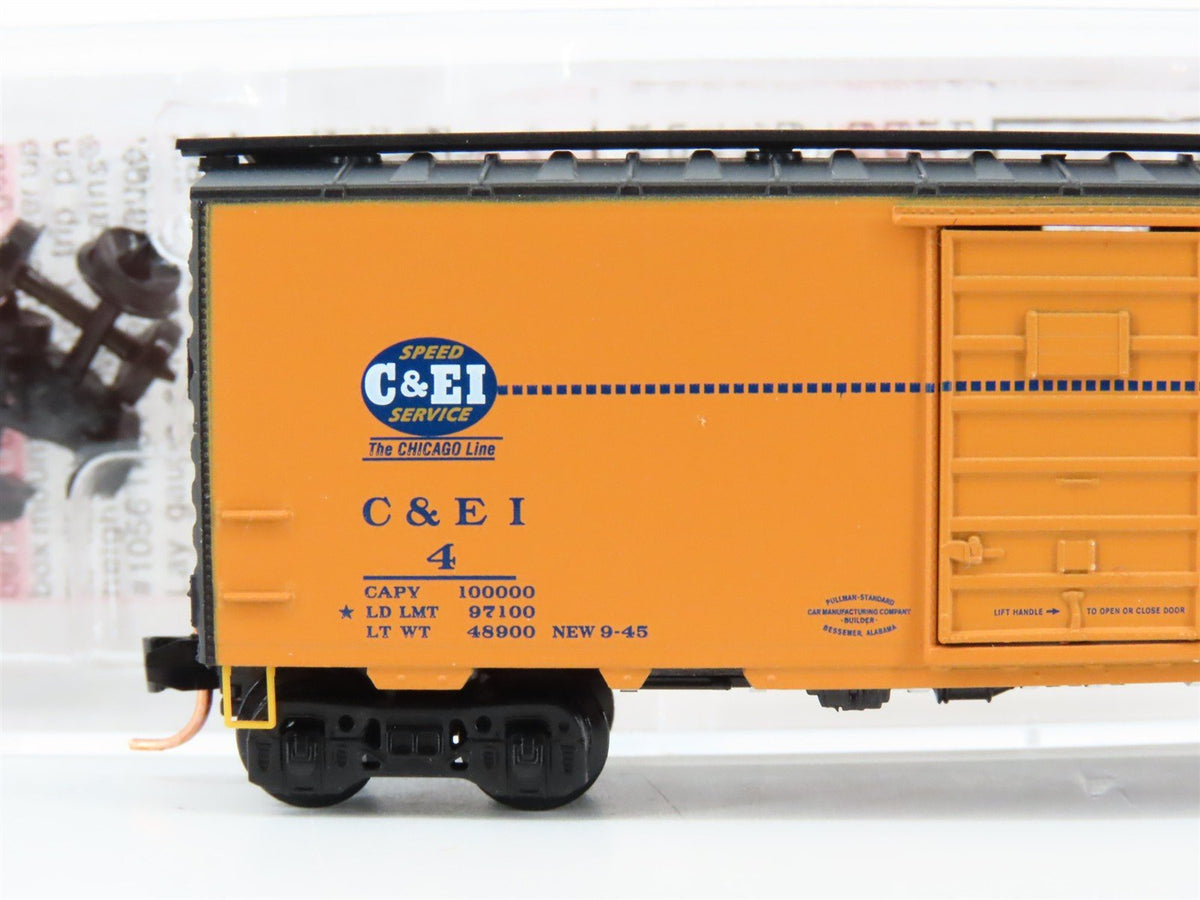 N Micro-Trains MTL 02000704 C&amp;EI Chicago St. Louis Southwest 40&#39; Box Car #4