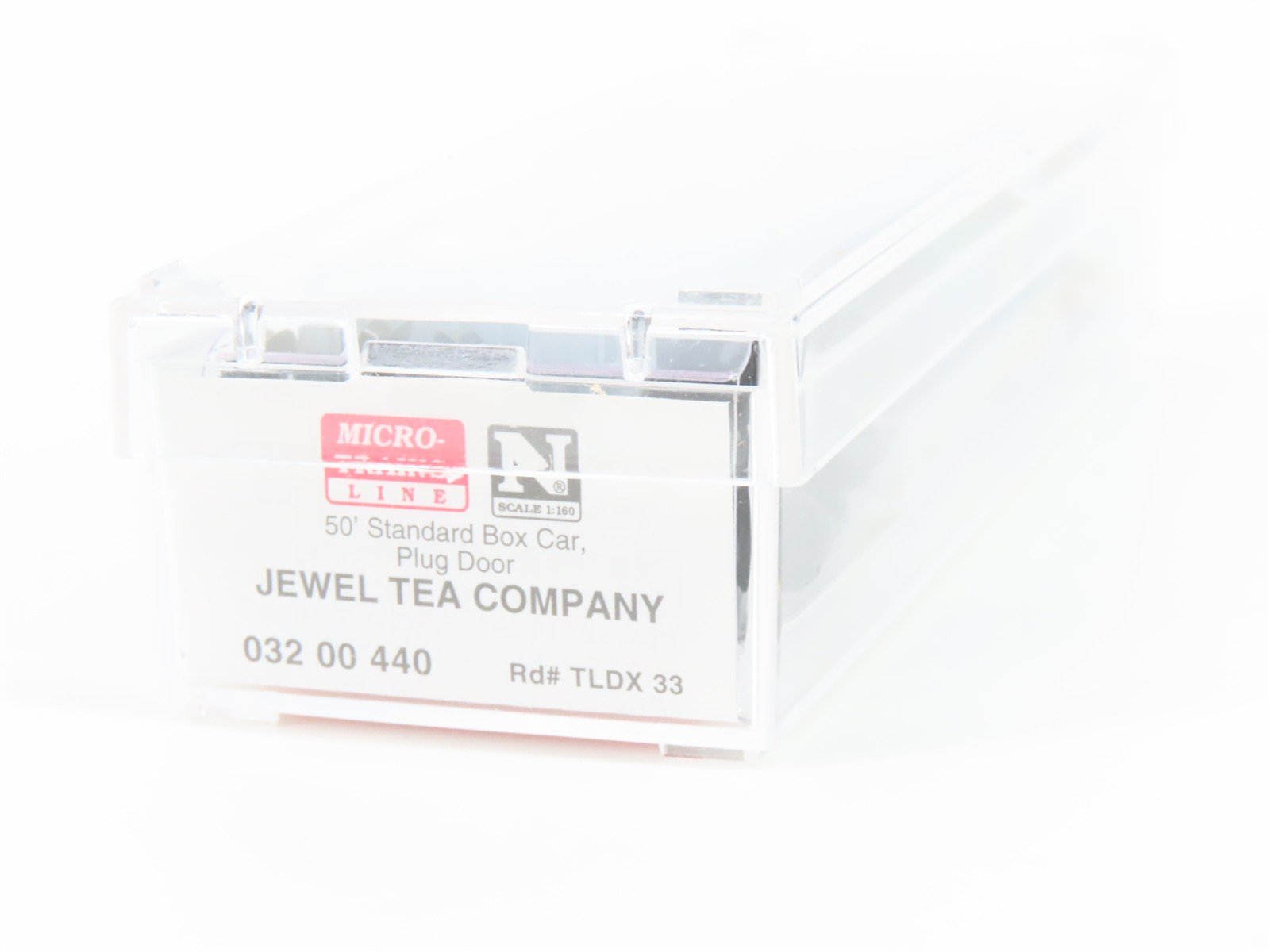 N Micro-Trains MTL 03200440 TLDX Jewel Tea Company 50' Plug Door Box Car #33