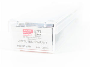 N Micro-Trains MTL 03200440 TLDX Jewel Tea Company 50' Plug Door Box Car #33