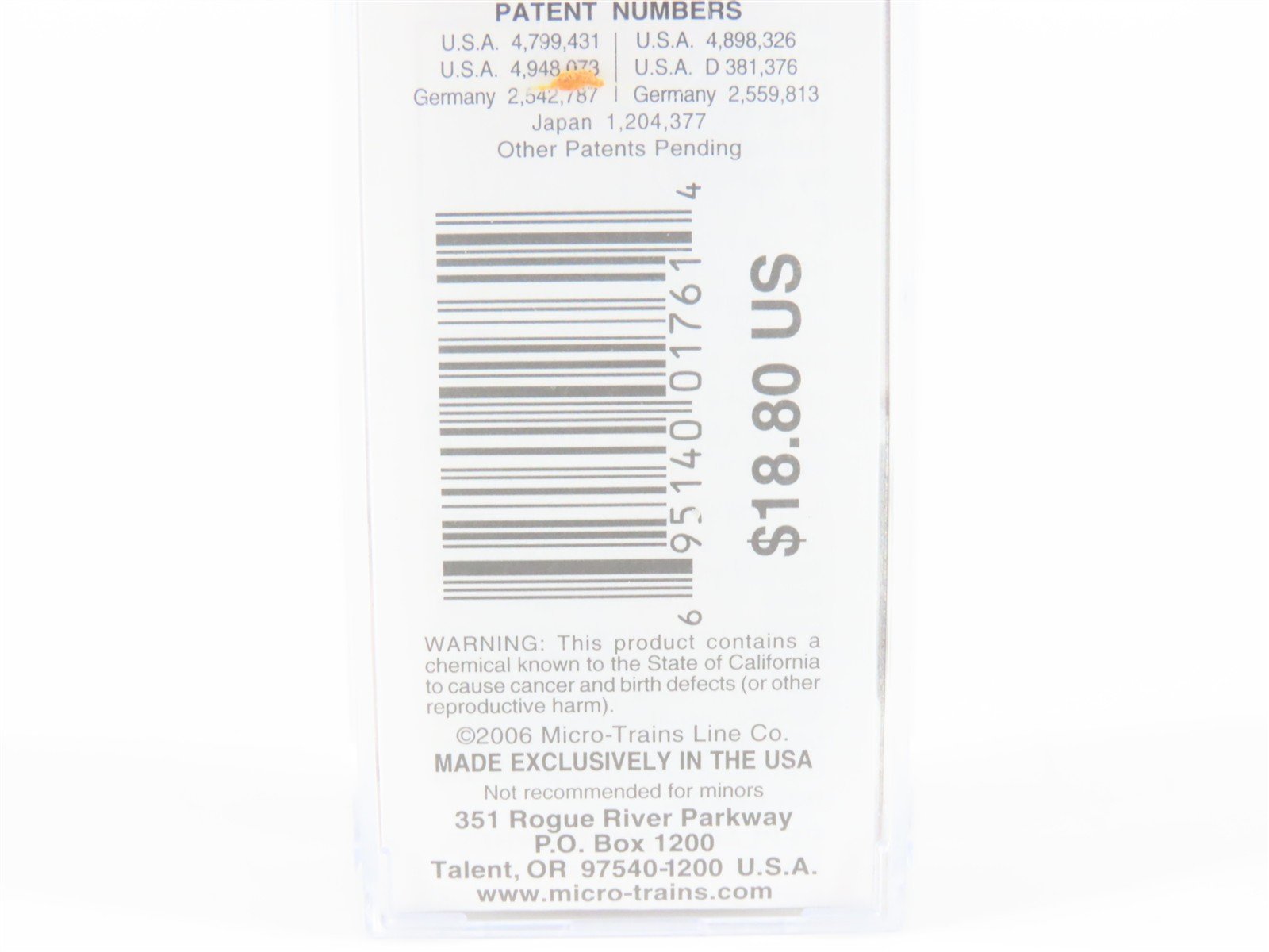 N Micro-Trains MTL 07700060 D&H Delaware & Hudson 50' Single Door Box Car #27073