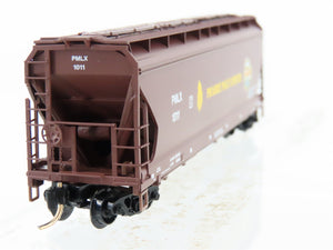 N Scale Micro-Trains MTL 94130 PMLX Prairie Malt Limited 3-Bay Hopper #1011