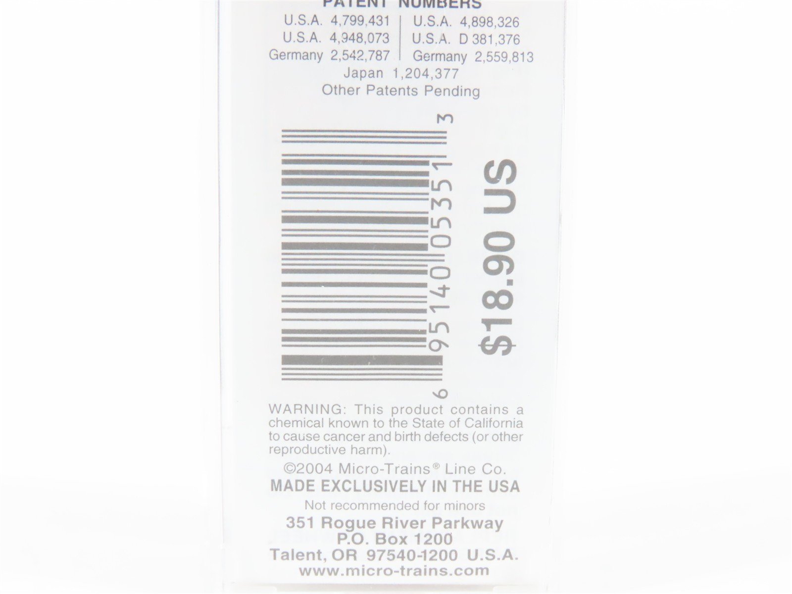 N Scale Micro-Trains MTL 20701 C&EI Route of the Dixie Limited 40' Box Car #1