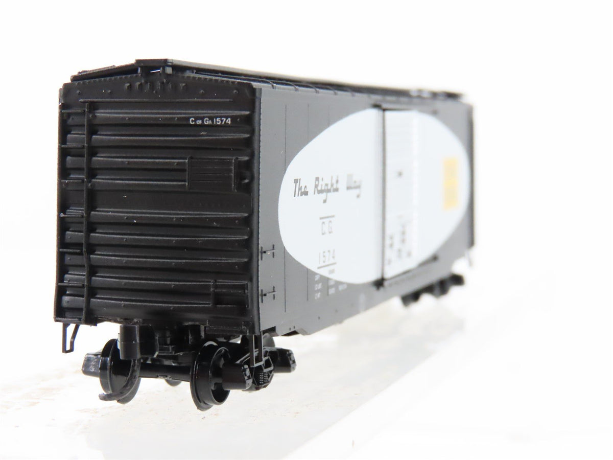 N Scale Micro-Trains MTL 03100281 CG The Right Way Single Door 50&#39; Box Car #1574