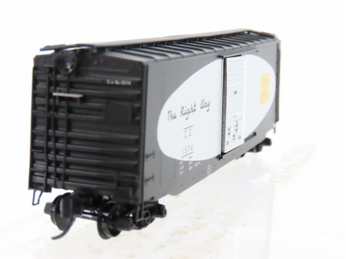 N Scale Micro-Trains MTL 03100281 CG The Right Way Single Door 50&#39; Box Car #1574