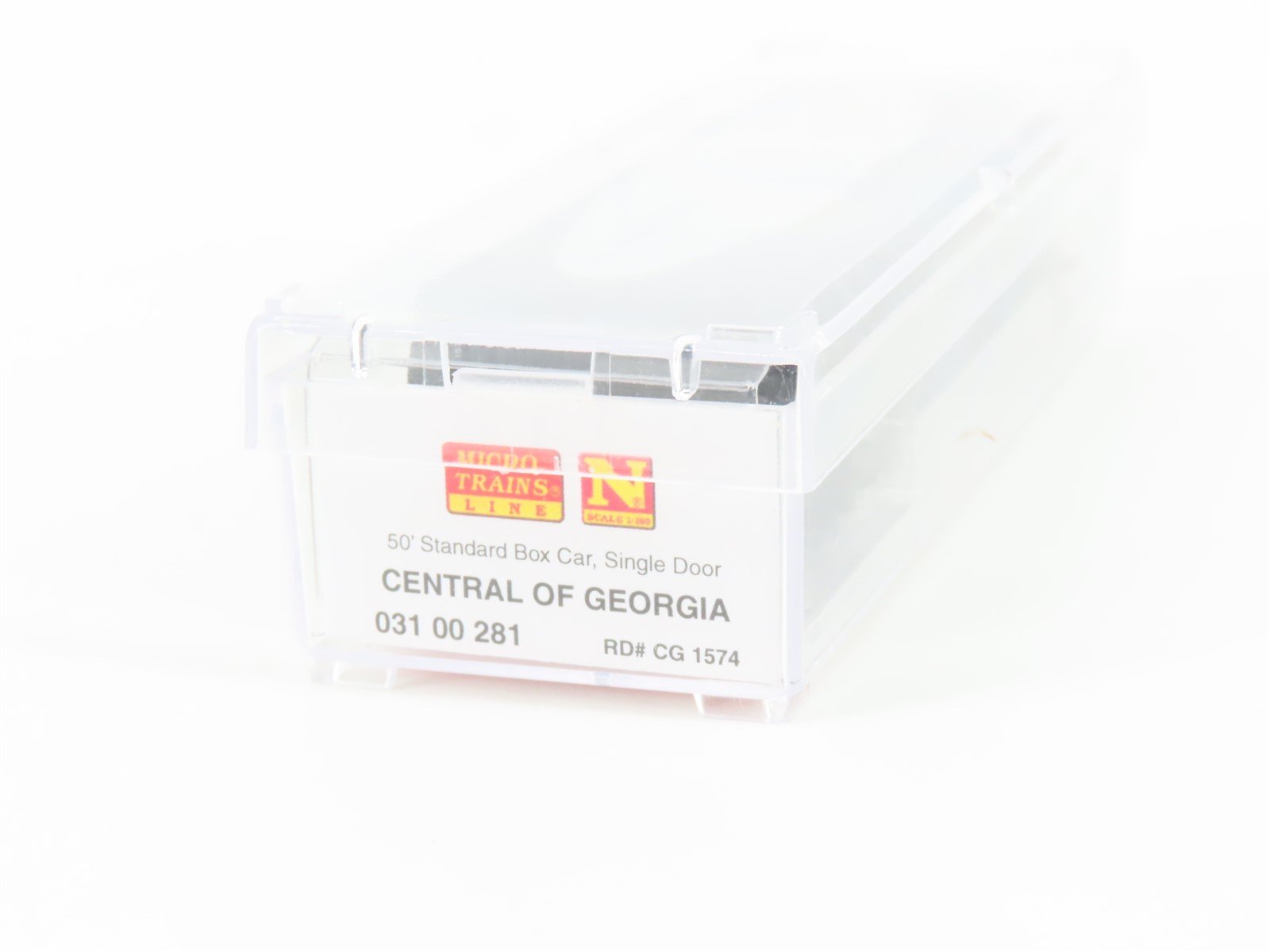 N Scale Micro-Trains MTL 03100281 CG The Right Way Single Door 50' Box Car #1574