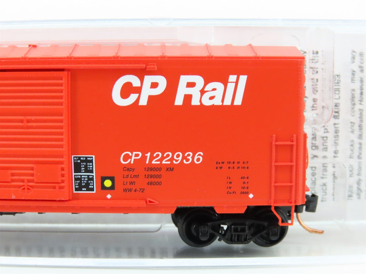 N Scale Micro-Trains MTL 02400410 CP Rail Single Door 40&#39; Box Car #122936