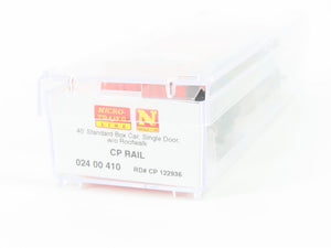 N Scale Micro-Trains MTL 02400410 CP Rail Single Door 40' Box Car #122936