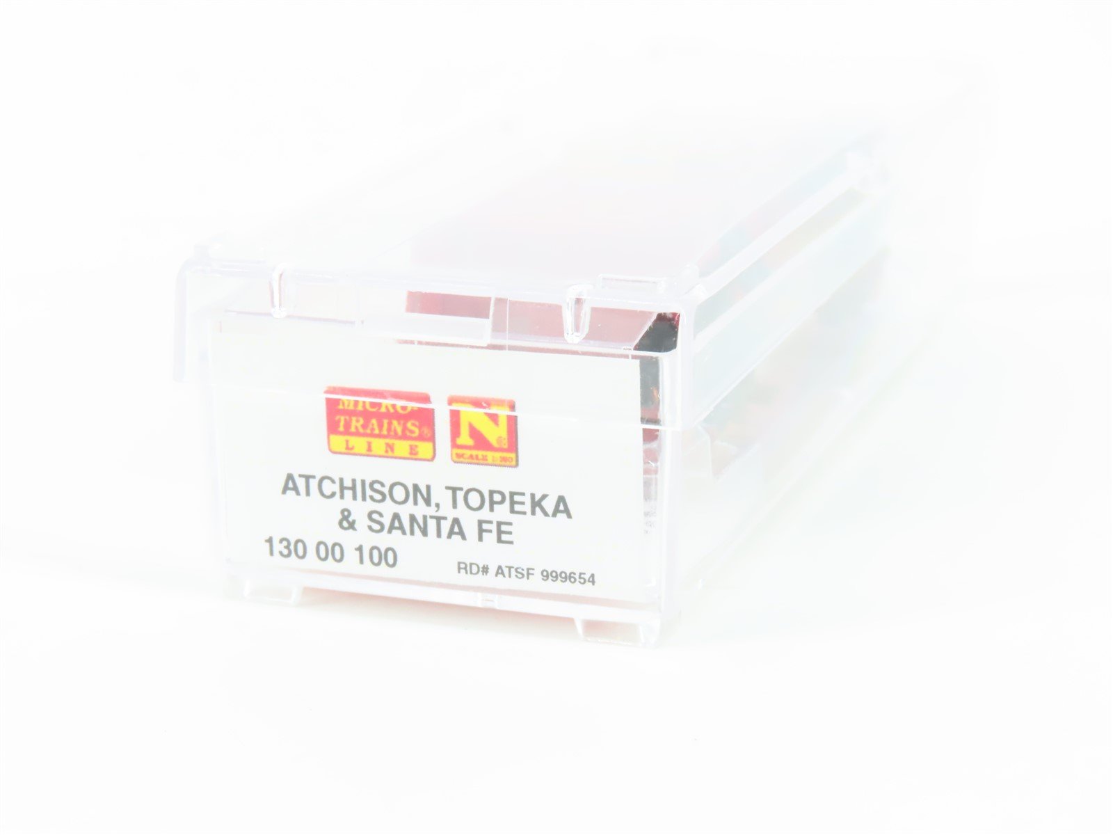N Scale Micro-Trains MTL 13000100 ATSF Santa Fe Bay Window Caboose #999654