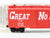N Scale Micro-Trains MTL 20176 GN Great Northern Circus Train 40' Box Car #18588