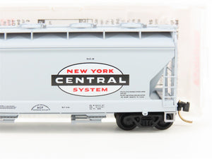 N Scale Micro-Trains MTL 93030 NYC New York Central 3-Bay Covered Hopper #886025
