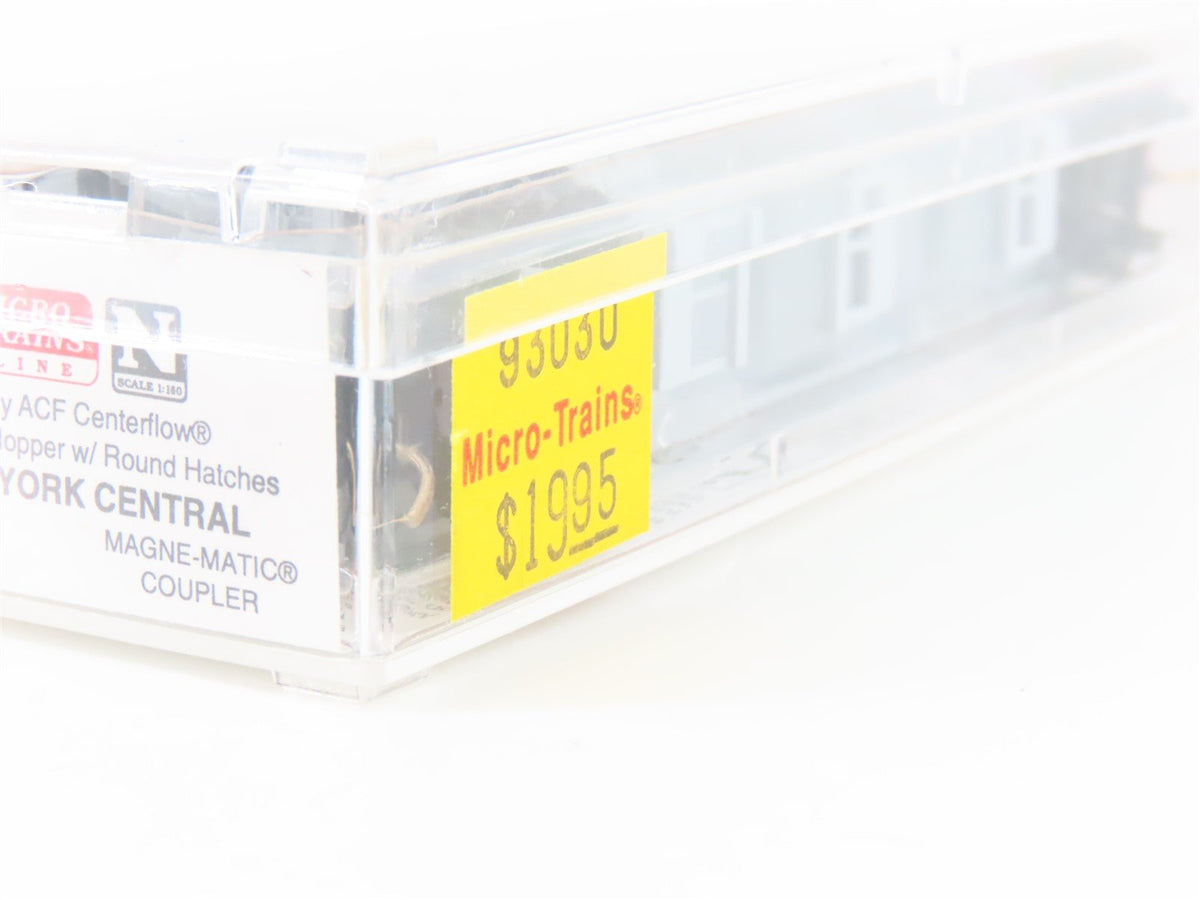N Scale Micro-Trains MTL 93030 NYC New York Central 3-Bay Covered Hopper #886025