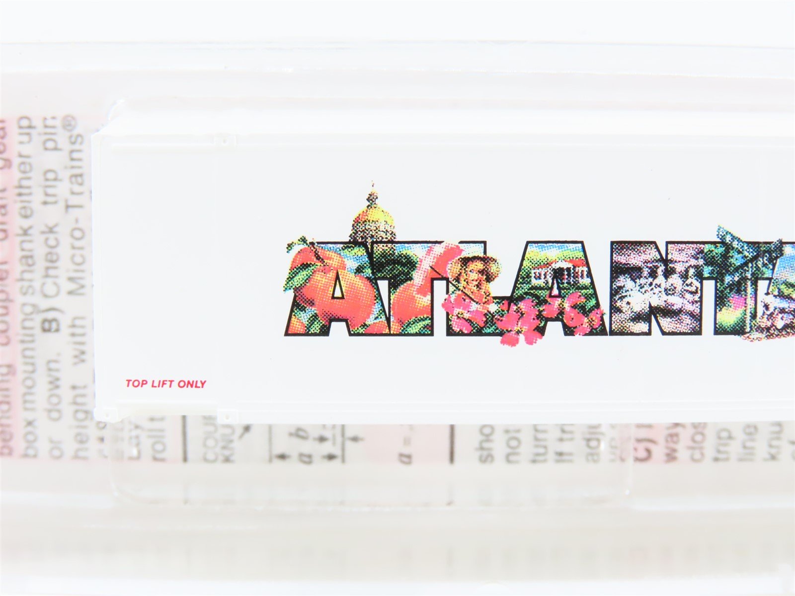 N Deluxe Innovations Micro-Trains MTL 81710 BNAU Atlanta 48' Container #686002