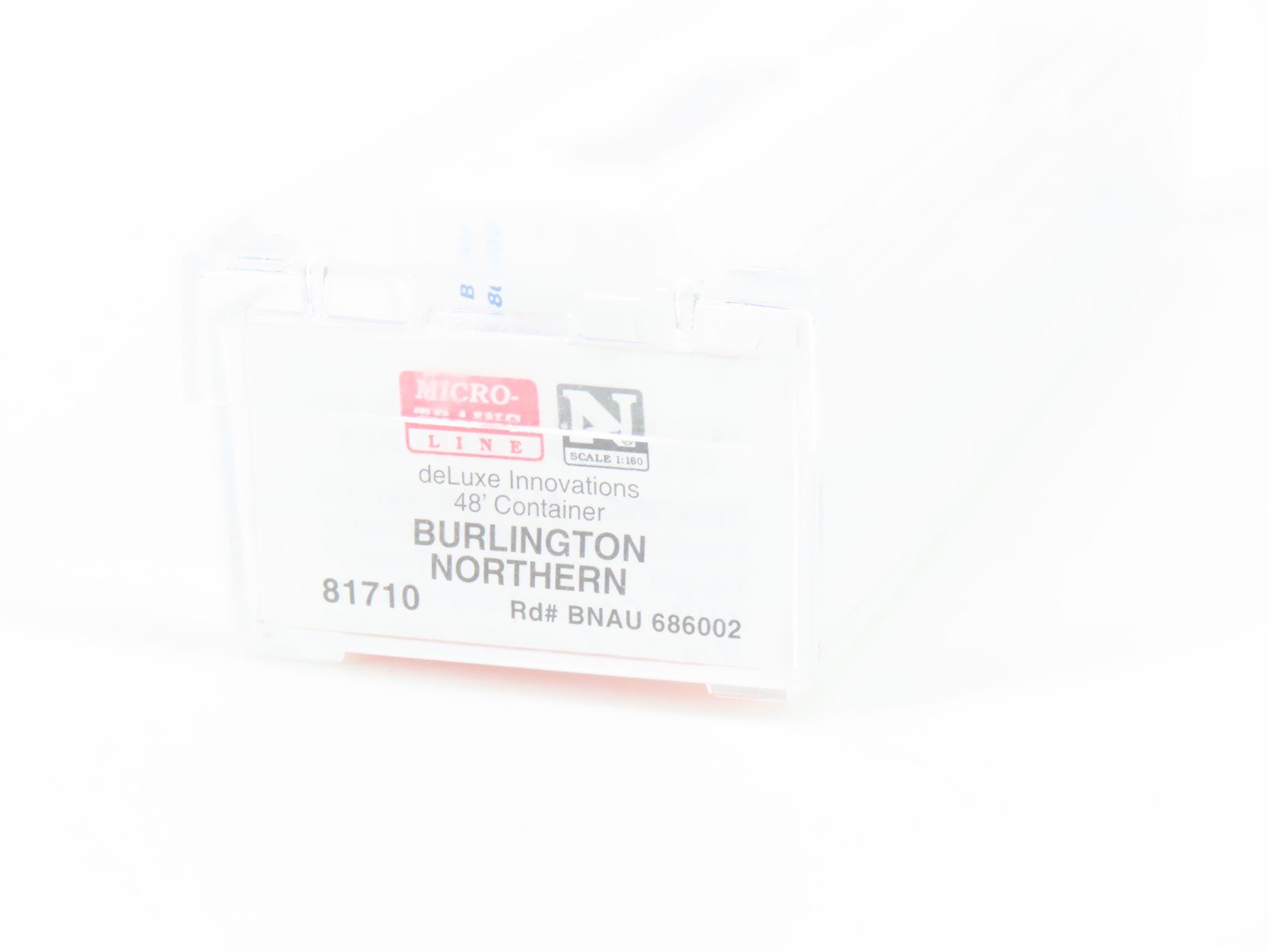 N Deluxe Innovations Micro-Trains MTL 81710 BNAU Atlanta 48' Container #686002