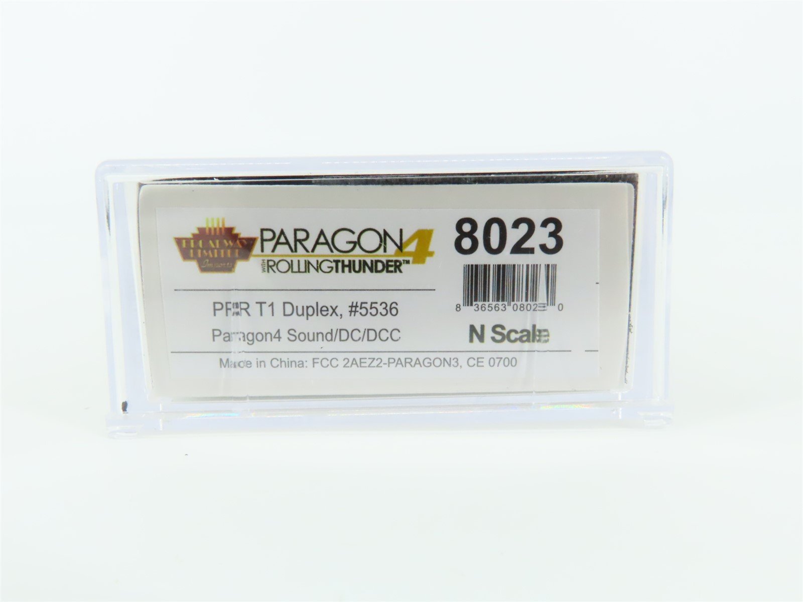 N Broadway BLI 8023 PRR Pennsylvania 4-4-4-4 T1 Duplex Steam #5536 w/ Paragon4