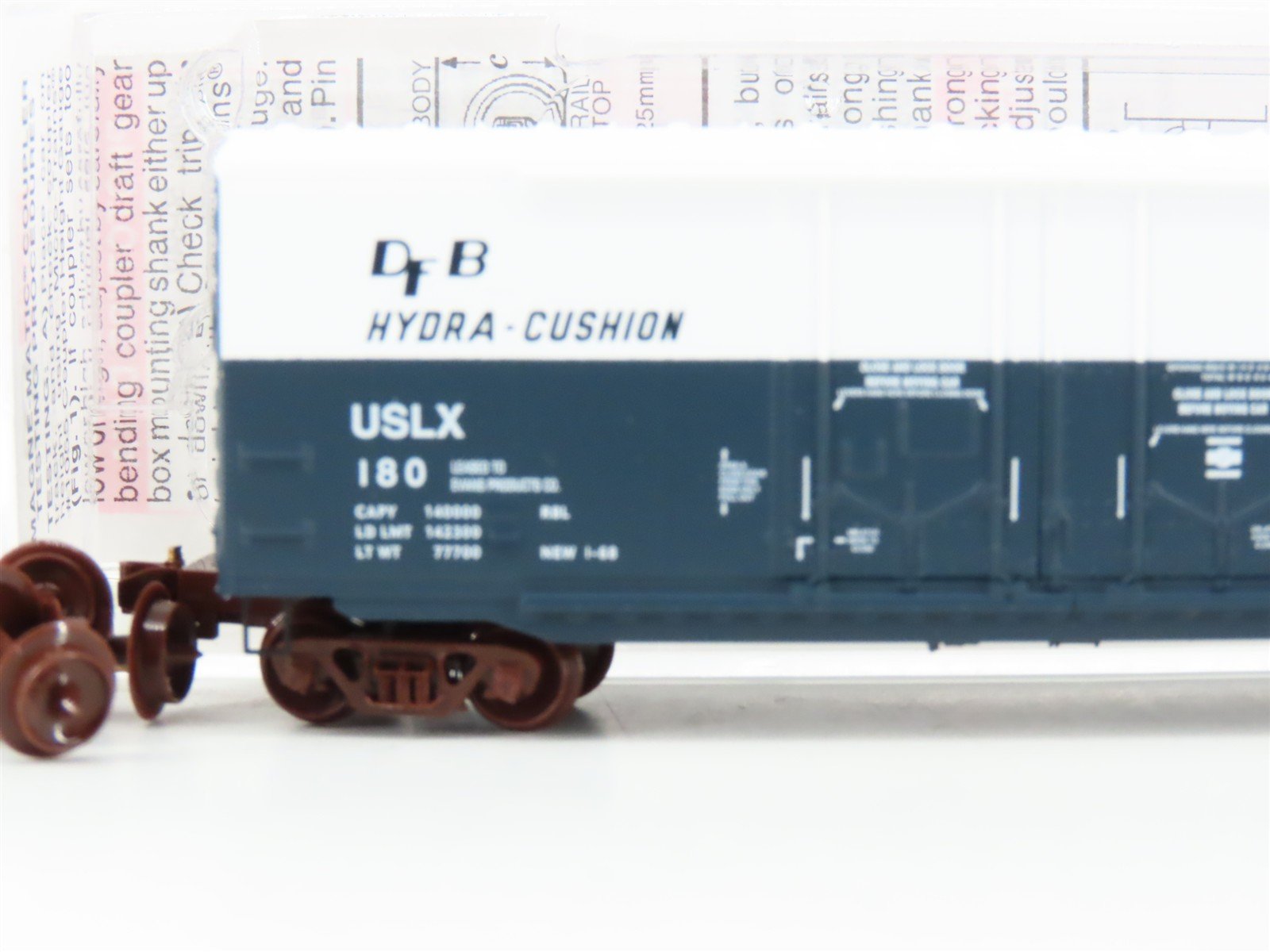 N Micro-Trains MTL 07500140 USLX Evans Products Company Double Door Box Car #180