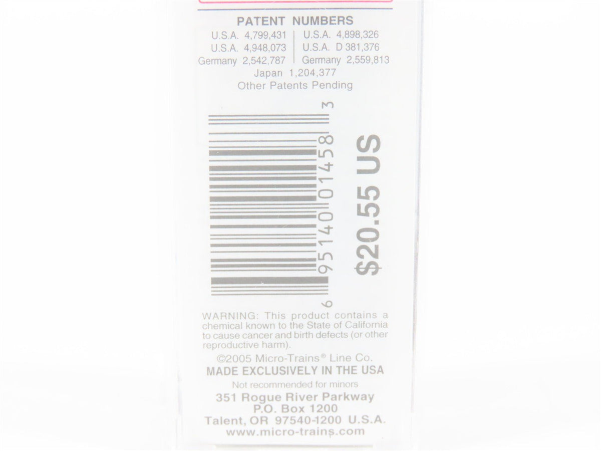 N Micro-Trains MTL 07500140 USLX Evans Products Company Double Door Box Car #180