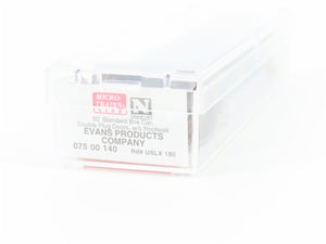 N Micro-Trains MTL 07500140 USLX Evans Products Company Double Door Box Car #180