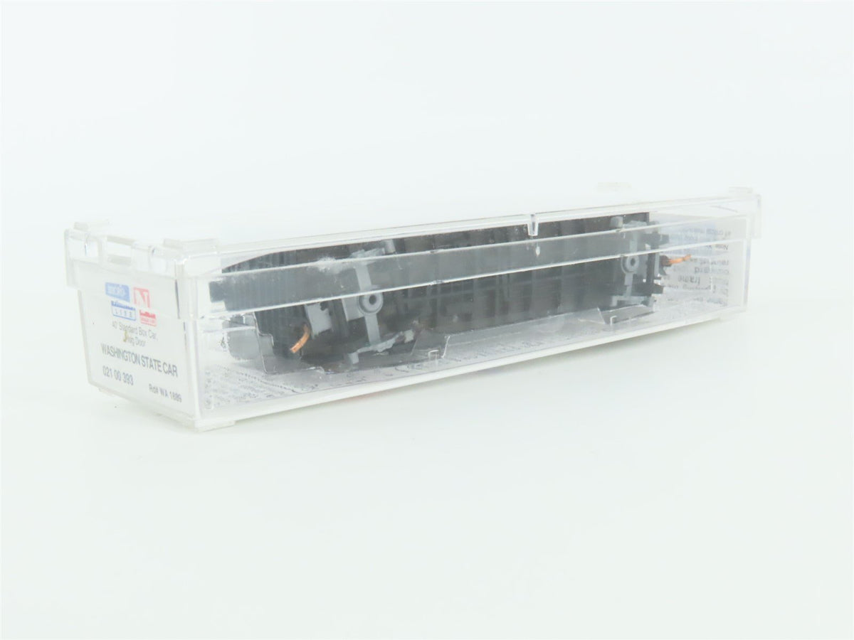 N Scale Micro-Trains MTL 02100393 WA Washington 40&#39; Standard Boxcar #1889