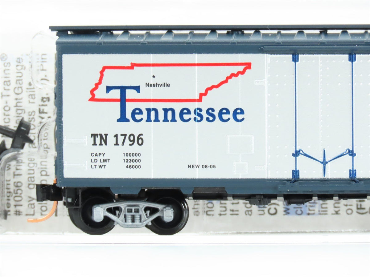 N Scale Micro-Trains MTL 02100392 TN Tennessee State 40&#39; Standard Boxcar #1796