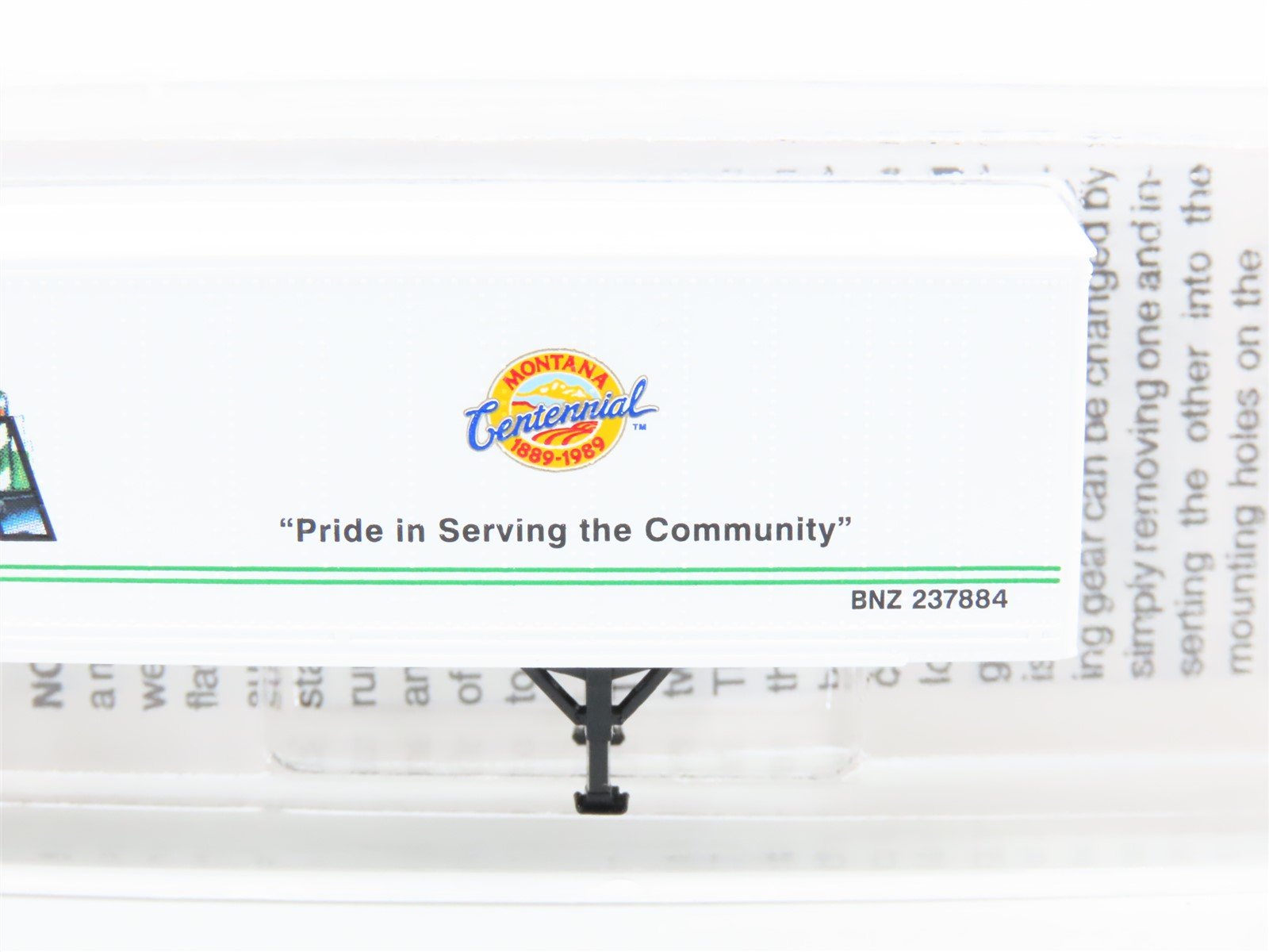 N Scale Micro-Trains MTL 67150 BNZ Intermodal Montana 45' Trailer #237884