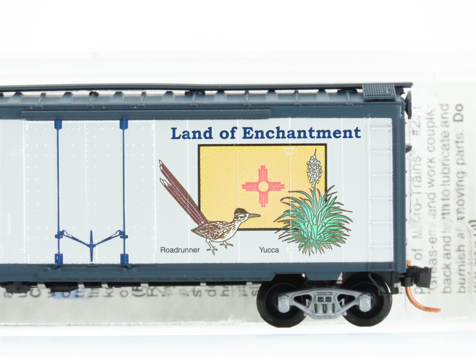 N Micro-Trains MTL 21376 NM New Mexico State 40' Standard Boxcar #1912