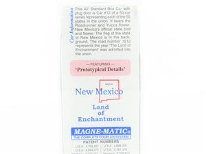 N Micro-Trains MTL 21376 NM New Mexico State 40' Standard Boxcar #1912