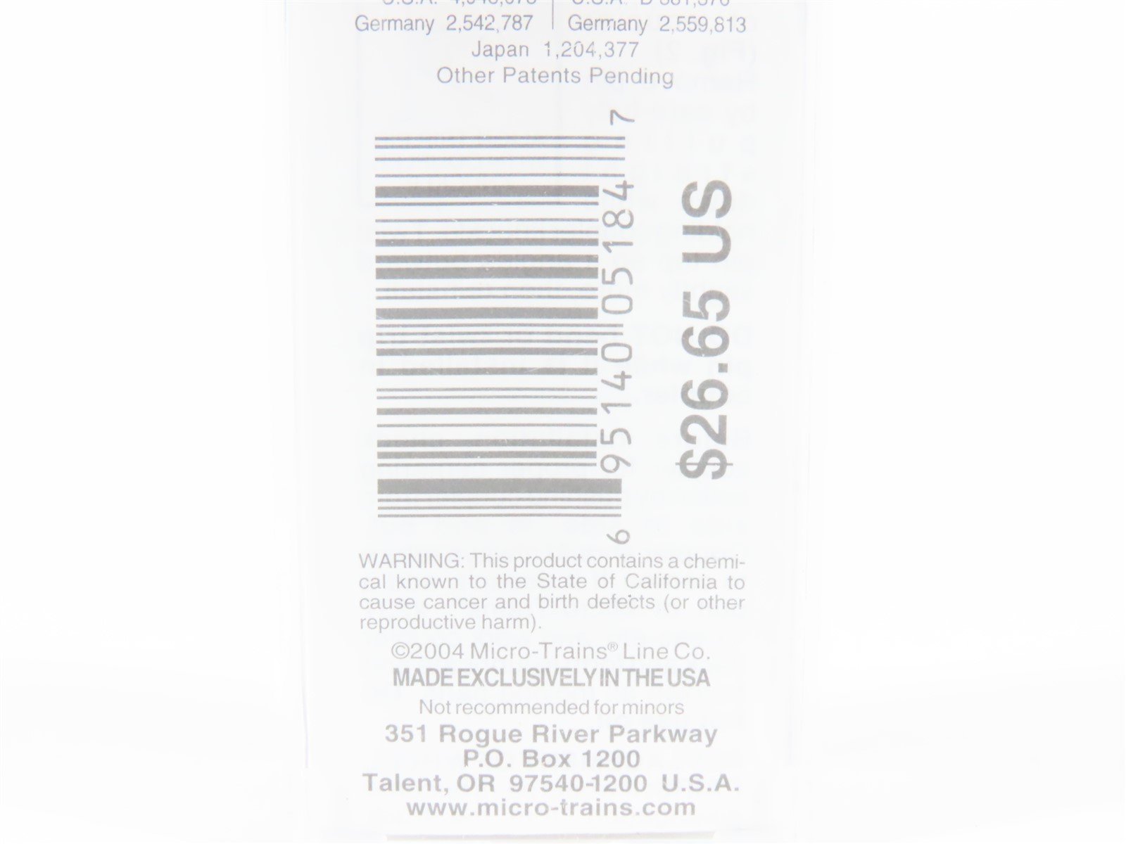 N Deluxe Innovations Micro-Trains MTL 81720 BNAU Omaha 48' Container #686003
