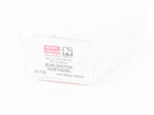 N Deluxe Innovations Micro-Trains MTL 81730 BNAU Montreal 48' Container #289549